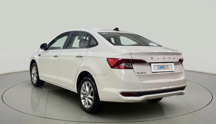 2022 Skoda SLAVIA AMBITION 1.0L TSI MT, Petrol, Manual, 30,242 km, Left Back Diagonal