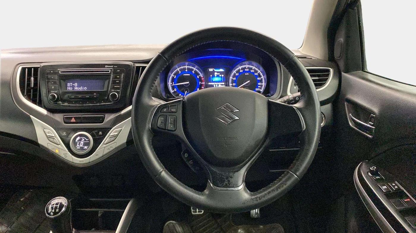 2018 Maruti Baleno ZETA PETROL 1.2, Petrol, Manual, 40,290 km, Steering Wheel Close Up