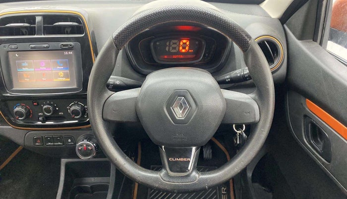 2018 Renault Kwid CLIMBER 1.0 AMT, Petrol, Automatic, 53,825 km, Steering Wheel Close Up