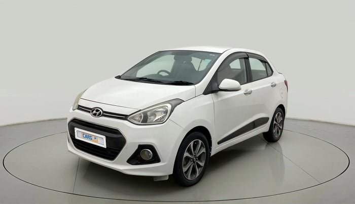 2015 Hyundai Xcent SX 1.2 (O), Petrol, Manual, 1,16,884 km, Left Front Diagonal