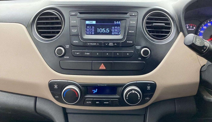 2015 Hyundai Xcent SX 1.2 (O), Petrol, Manual, 1,16,884 km, Air Conditioner