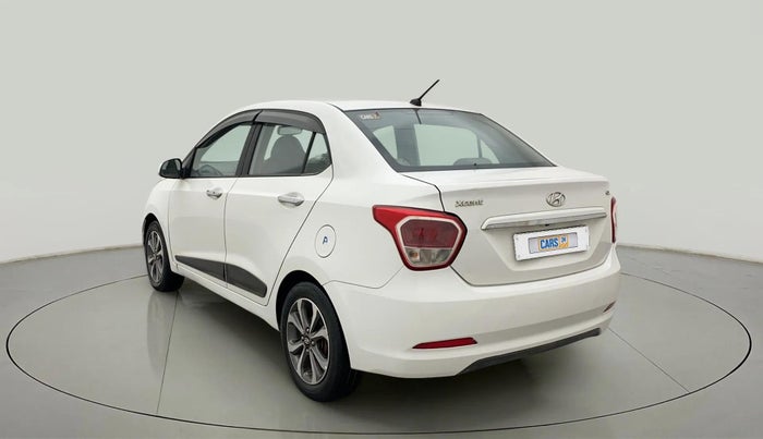 2015 Hyundai Xcent SX 1.2 (O), Petrol, Manual, 1,16,884 km, Left Back Diagonal