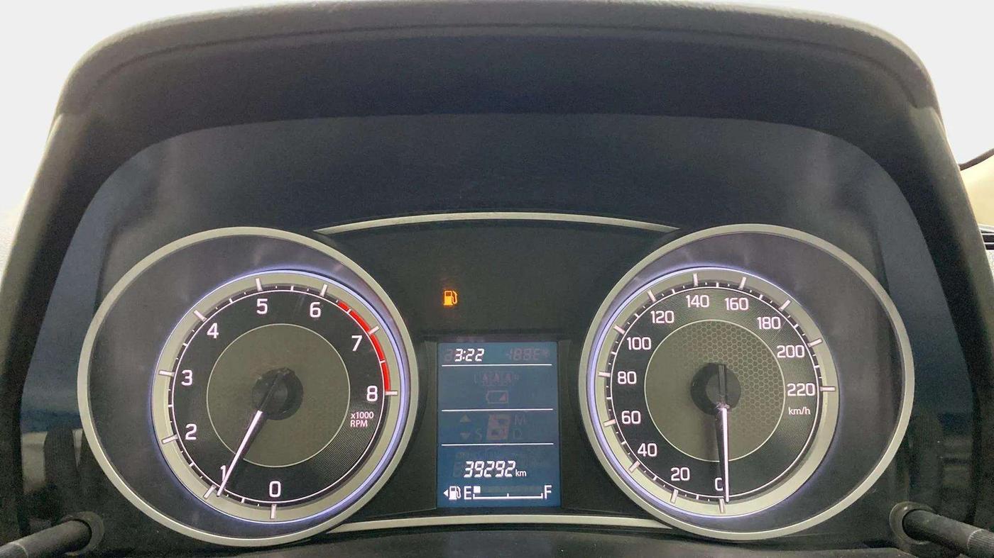 2021 Maruti Dzire VXI, Petrol, Manual, 39,403 km, Odometer Image
