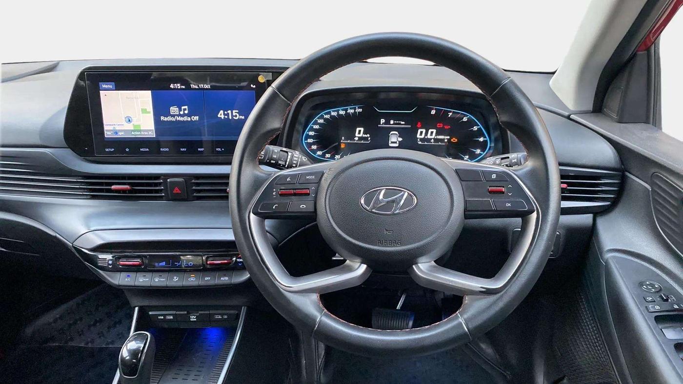 2020 Hyundai NEW I20 ASTA 1.2 AT, Petrol, Automatic, 50,356 km, Steering Wheel Close Up