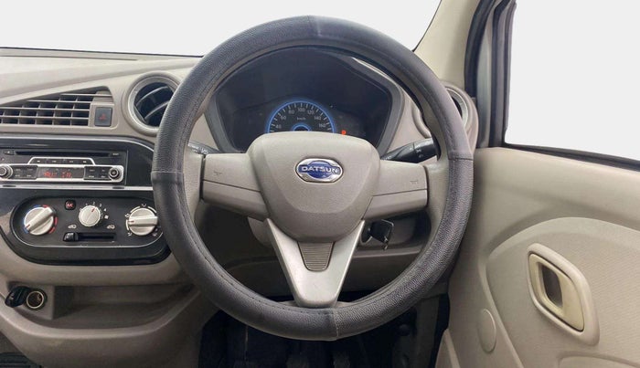 2017 Datsun Redi Go T (O), Petrol, Manual, 25,316 km, Steering Wheel Close Up