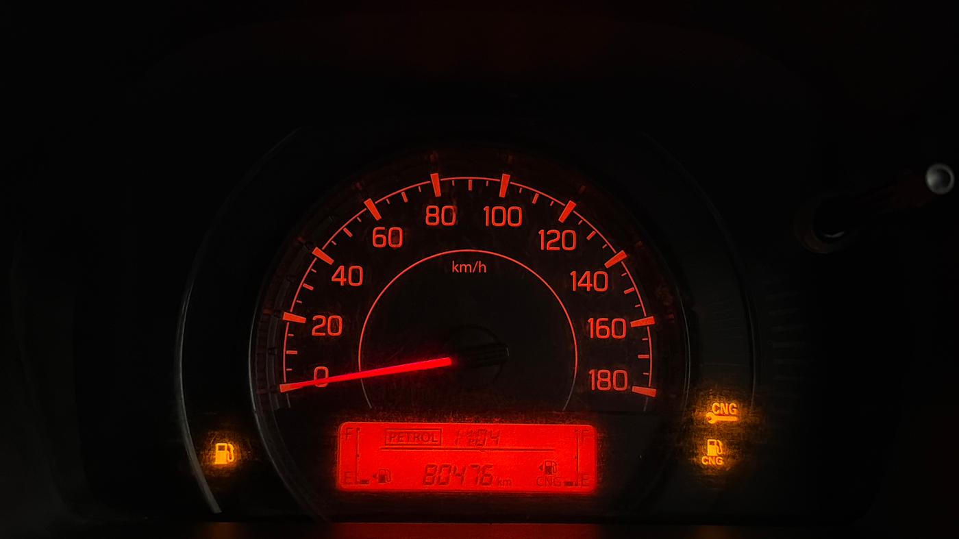 2021 Maruti New Wagon-R LXI CNG 1.0, CNG, Manual, 80,467 km, Odometer Image