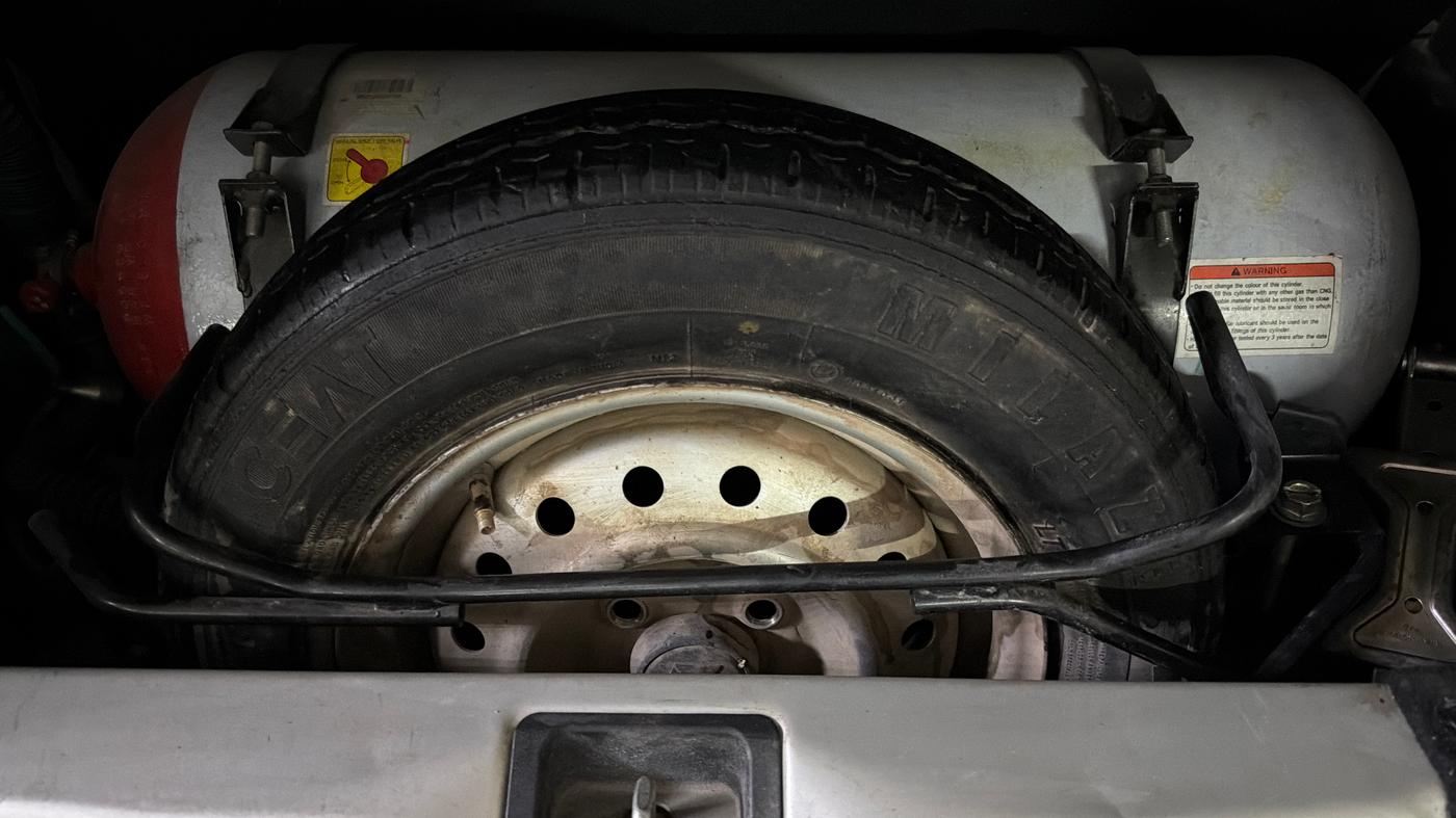 2021 Maruti New Wagon-R LXI CNG 1.0, CNG, Manual, 80,467 km, Spare Tyre