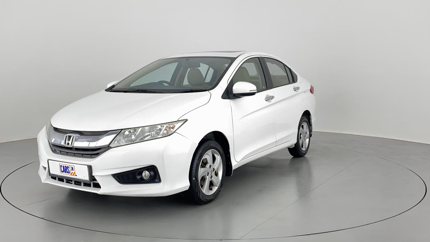 2014 Honda City VX CVT PETROL, Petrol, Automatic, 36,789 km, Left Front Diagonal