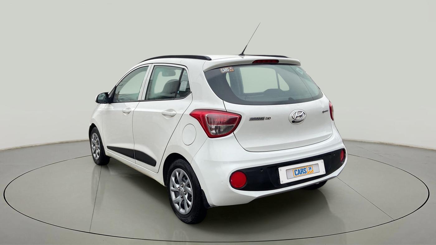2018 Hyundai Grand i10 SPORTZ 1.2 KAPPA VTVT, CNG, Manual, 55,548 km, Left Back Diagonal