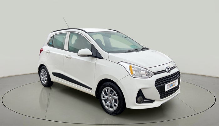2018 Hyundai Grand i10 SPORTZ 1.2 KAPPA VTVT, CNG, Manual, 55,548 km, Right Front Diagonal