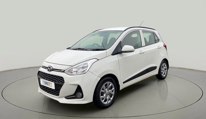 2018 Hyundai Grand i10 SPORTZ 1.2 KAPPA VTVT, CNG, Manual, 55,548 km, Left Front Diagonal