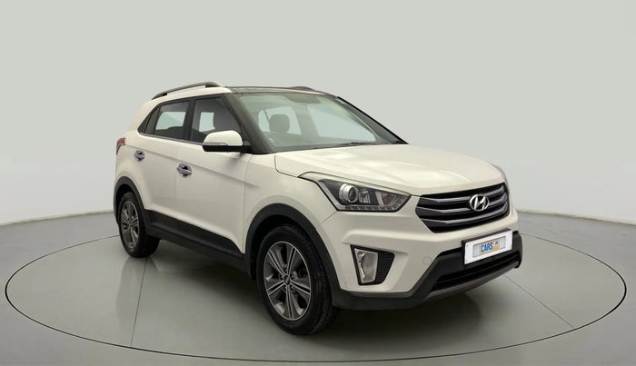 2018 Hyundai Creta SX PLUS AT 1.6 PETROL, Petrol, Automatic, 95,605 km, Right Front Diagonal