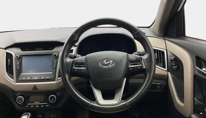 2018 Hyundai Creta SX PLUS AT 1.6 PETROL, Petrol, Automatic, 95,605 km, Steering Wheel Close Up