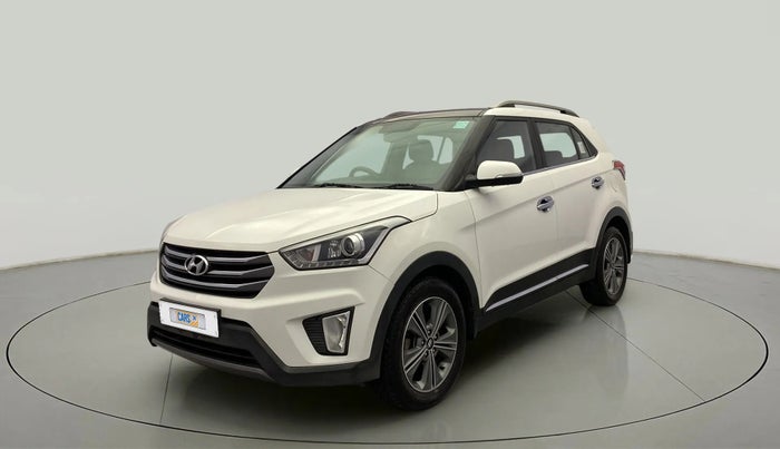 2018 Hyundai Creta SX PLUS AT 1.6 PETROL, Petrol, Automatic, 95,605 km, Left Front Diagonal