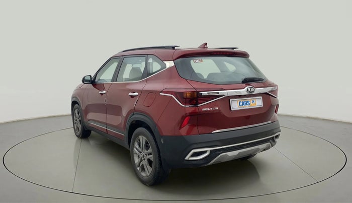 2020 KIA SELTOS HTX IVT 1.5 PETROL, Petrol, Automatic, 76,247 km, Left Back Diagonal