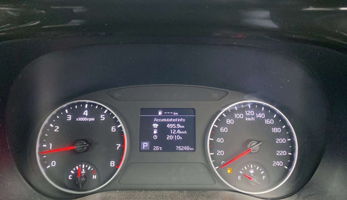 2020 KIA SELTOS HTX IVT 1.5 PETROL, Petrol, Automatic, 76,247 km, Odometer Image