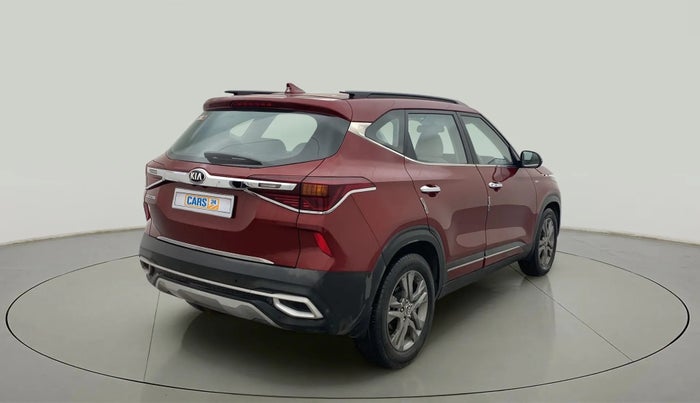 2020 KIA SELTOS HTX IVT 1.5 PETROL, Petrol, Automatic, 76,247 km, Right Back Diagonal