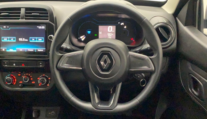 2022 Renault Kwid RXT 1.0 AMT, Petrol, Automatic, 5,595 km, Steering Wheel Close Up