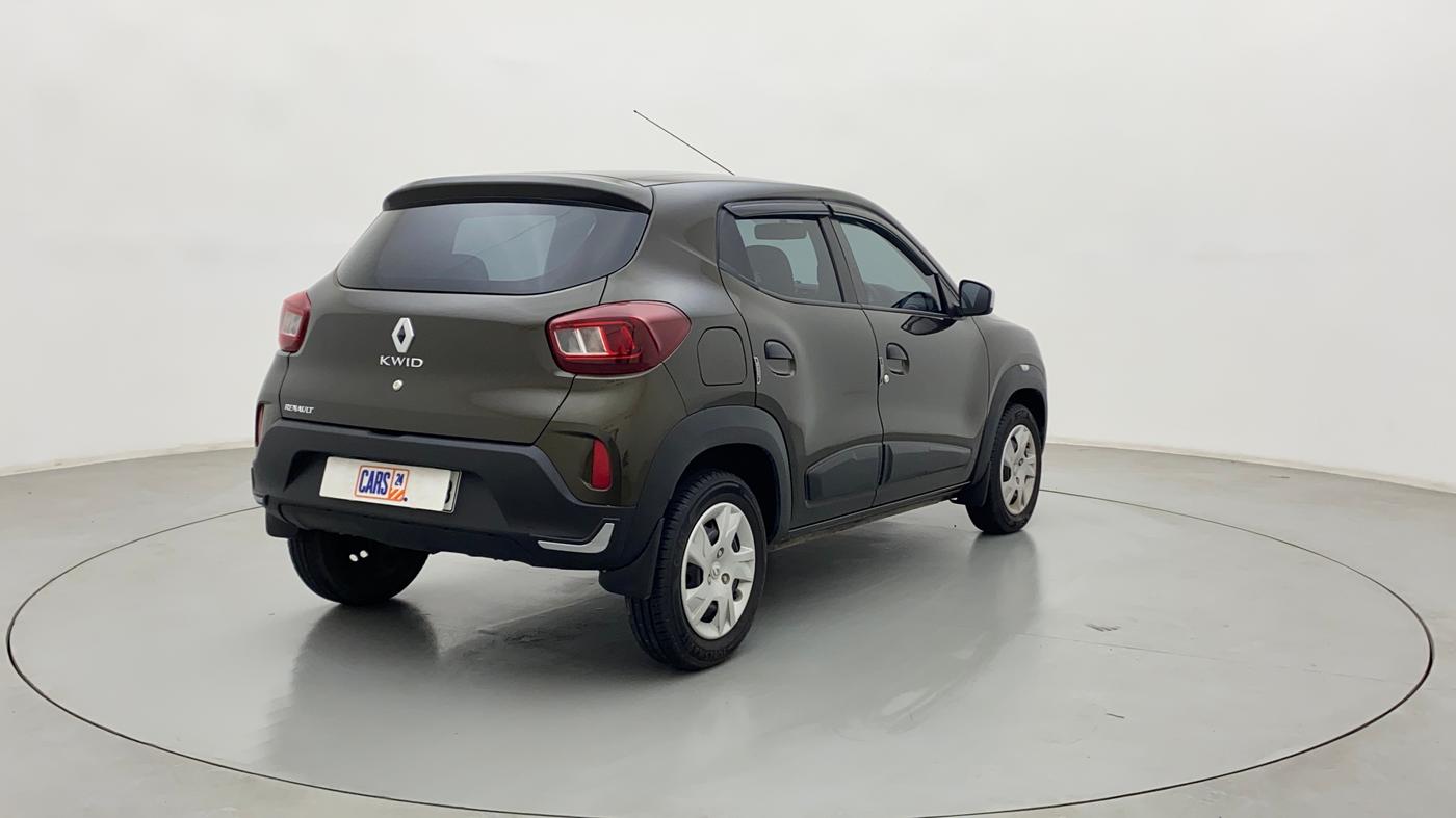 2022 Renault Kwid RXT 1.0 AMT, Petrol, Automatic, 5,595 km, Right Back Diagonal