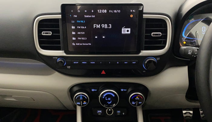 2023 Hyundai VENUE SX 1.0 (O) TURBO IMT, Petrol, Manual, 11,591 km, Air Conditioner