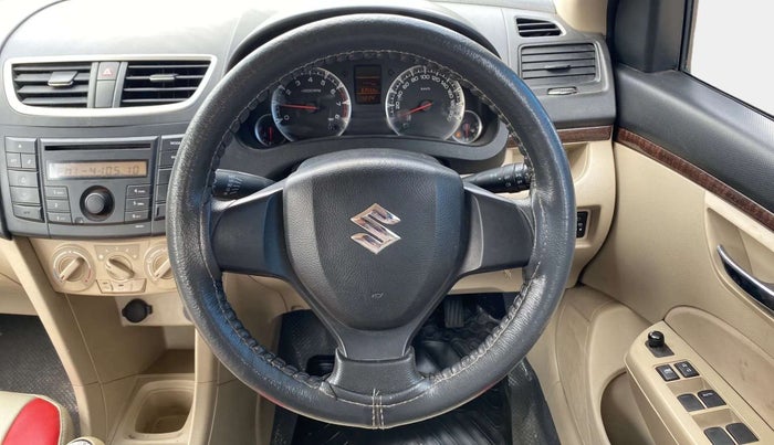 2014 Maruti Swift Dzire VXI, Petrol, Manual, 63,595 km, Steering Wheel Close Up