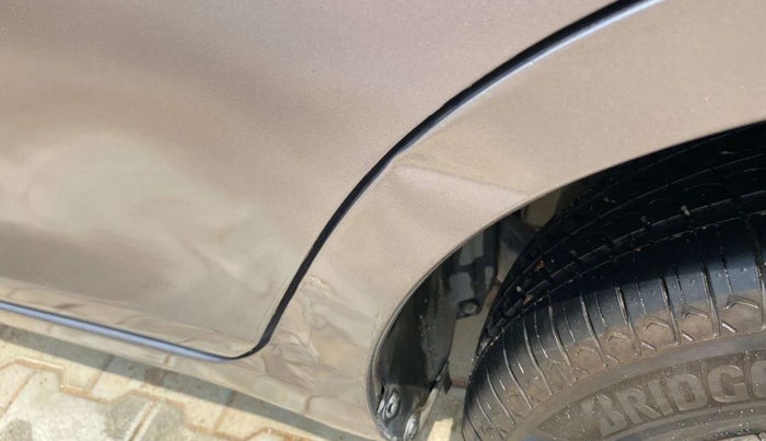 2014 Maruti Swift Dzire VXI, Petrol, Manual, 63,595 km, Left quarter panel - Slightly dented