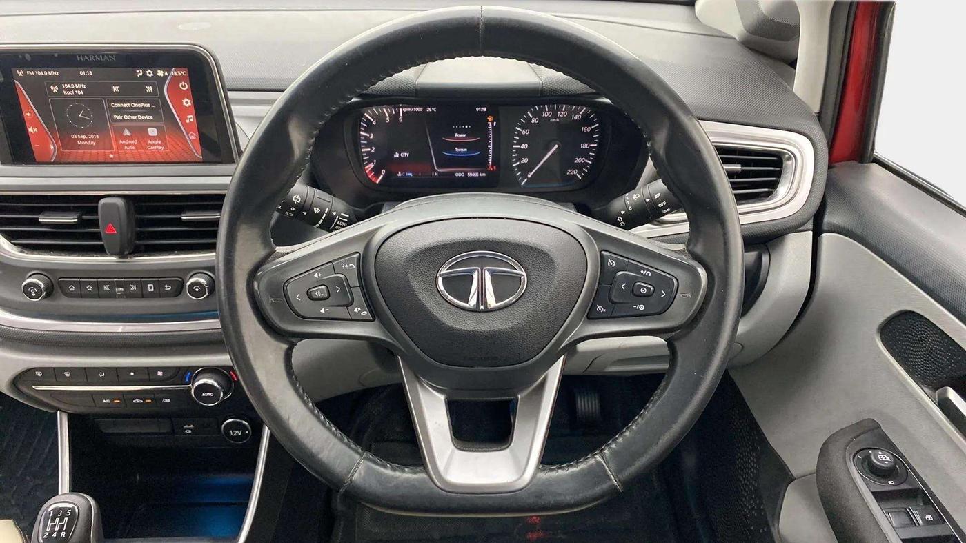 2021 Tata ALTROZ XZ DIESEL, Diesel, Manual, 59,445 km, Steering Wheel Close Up