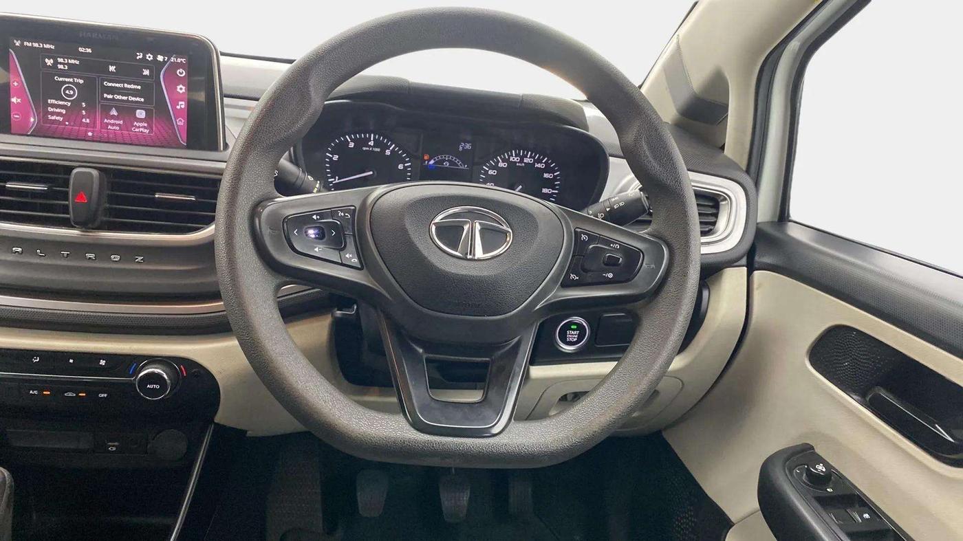 2021 Tata ALTROZ XT PETROL, Petrol, Manual, 54,782 km, Steering Wheel Close Up
