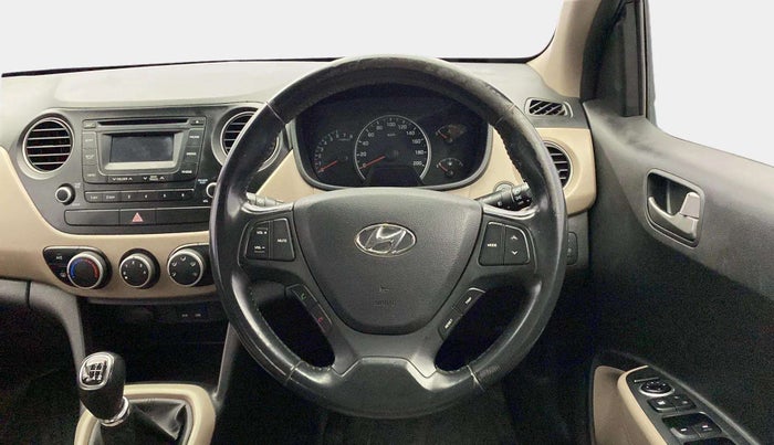 2013 Hyundai Grand i10 ASTA (O) 1.2 KAPPA VTVT, Petrol, Manual, 57,532 km, Steering Wheel Close Up