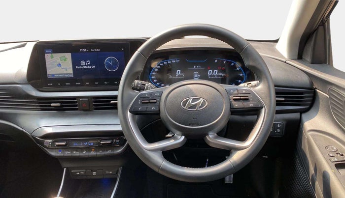 2022 Hyundai NEW I20 ASTA 1.2 MT, Petrol, Manual, 10,907 km, Steering Wheel Close Up