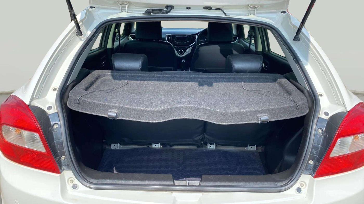 2017 Maruti Baleno ZETA PETROL 1.2, Petrol, Manual, 35,016 km, Boot Inside
