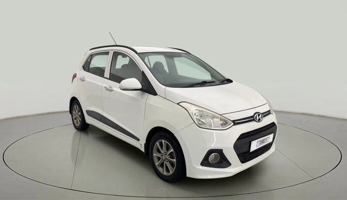 2015 Hyundai Grand i10 ASTA 1.2 KAPPA VTVT, CNG, Manual, 91,817 km, Right Front Diagonal