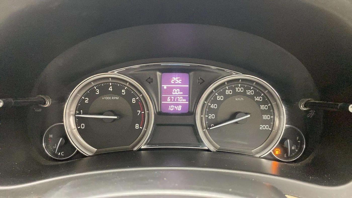2017 Maruti Ciaz ALPHA 1.4 PETROL, Petrol, Manual, 67,160 km, Odometer Image