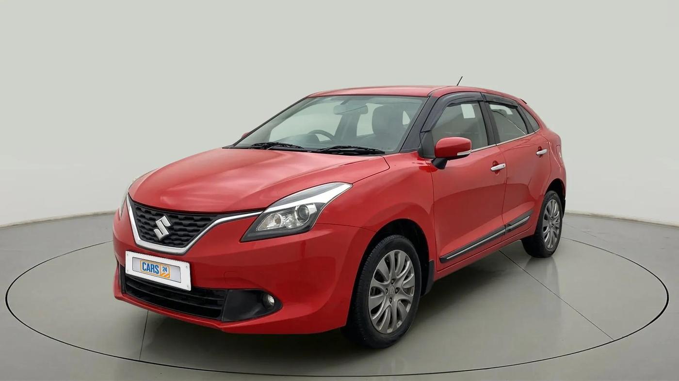 2018 Maruti Baleno ALPHA PETROL 1.2, Petrol, Manual, 43,883 km, Left Front Diagonal