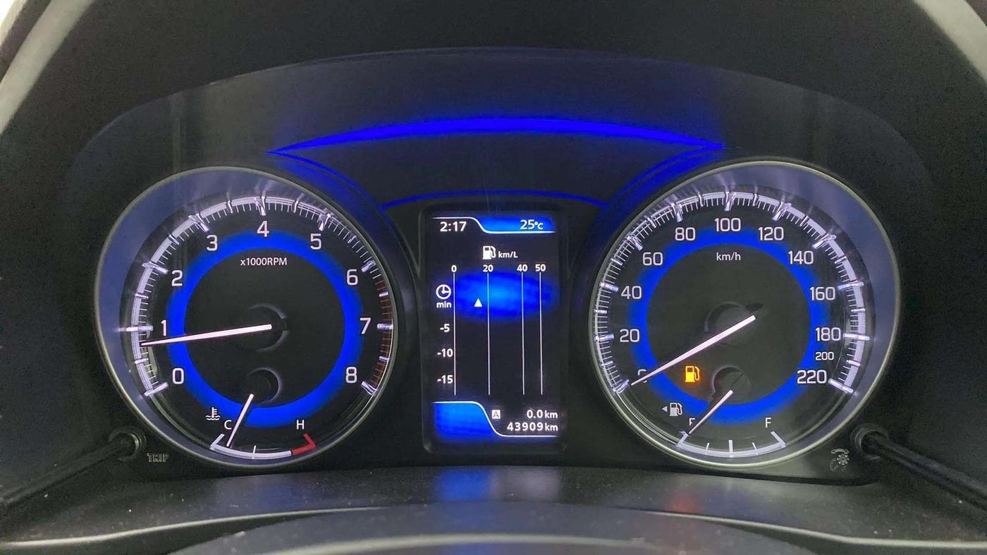 2018 Maruti Baleno ALPHA PETROL 1.2, Petrol, Manual, 43,883 km, Odometer Image