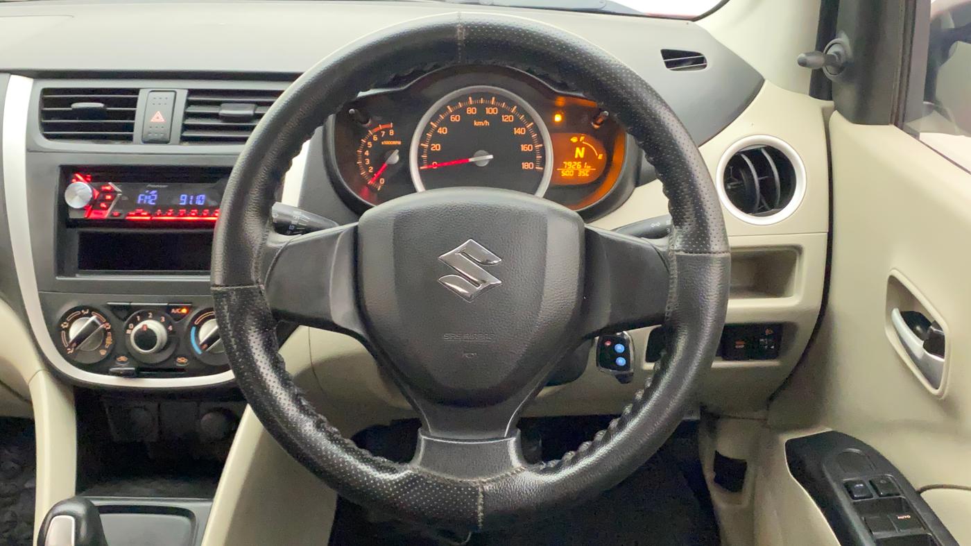 2018 Maruti Celerio VXI AMT, Petrol, Automatic, 79,546 km, Steering Wheel Close Up