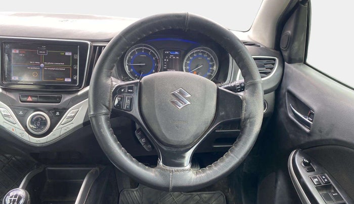 2018 Maruti Baleno ALPHA PETROL 1.2, Petrol, Manual, 94,099 km, Steering Wheel Close Up