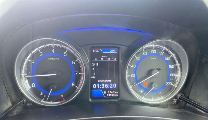 2018 Maruti Baleno ALPHA PETROL 1.2, Petrol, Manual, 94,099 km, Odometer Image