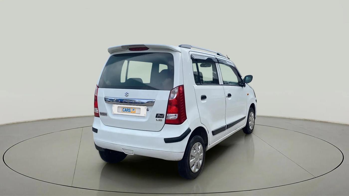 2014 Maruti Wagon R 1.0 LXI CNG, CNG, Manual, 1,22,183 km, Right Back Diagonal