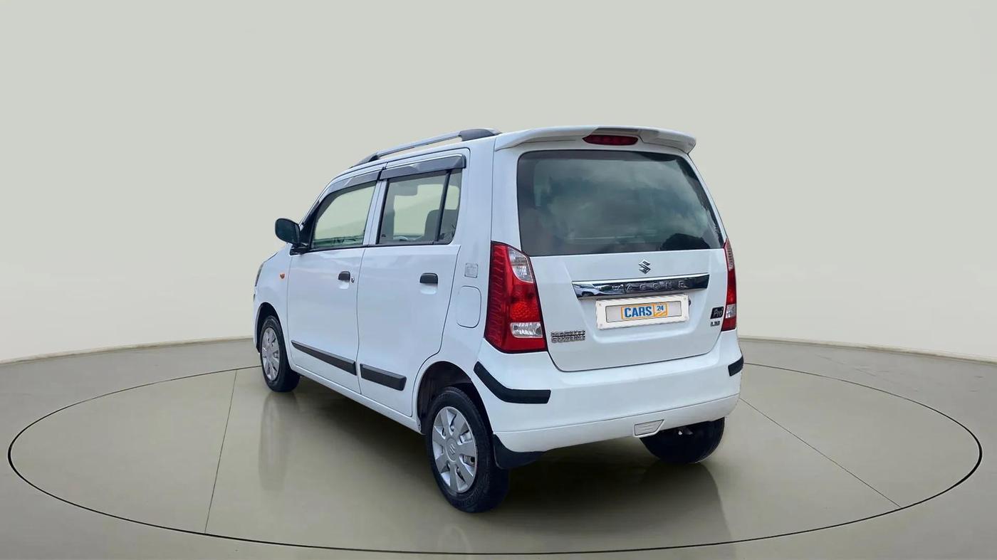 2014 Maruti Wagon R 1.0 LXI CNG, CNG, Manual, 1,22,183 km, Left Back Diagonal