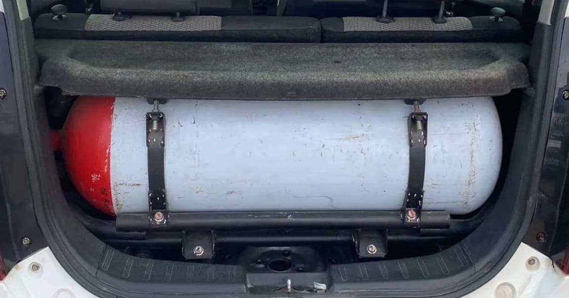 2014 Maruti Wagon R 1.0 LXI CNG, CNG, Manual, 1,22,183 km, Boot Inside