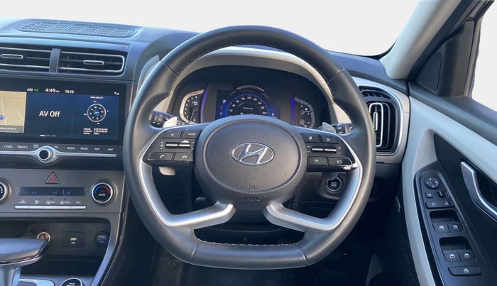 2021 Hyundai Creta SX (O) IVT 1.5 PETROL, Petrol, Automatic, 45,361 km, Steering Wheel Close Up