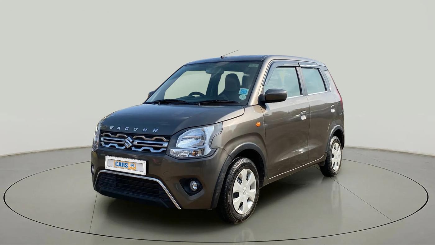 2019 Maruti New Wagon-R VXI 1.2, Petrol, Manual, 10,057 km, Left Front Diagonal
