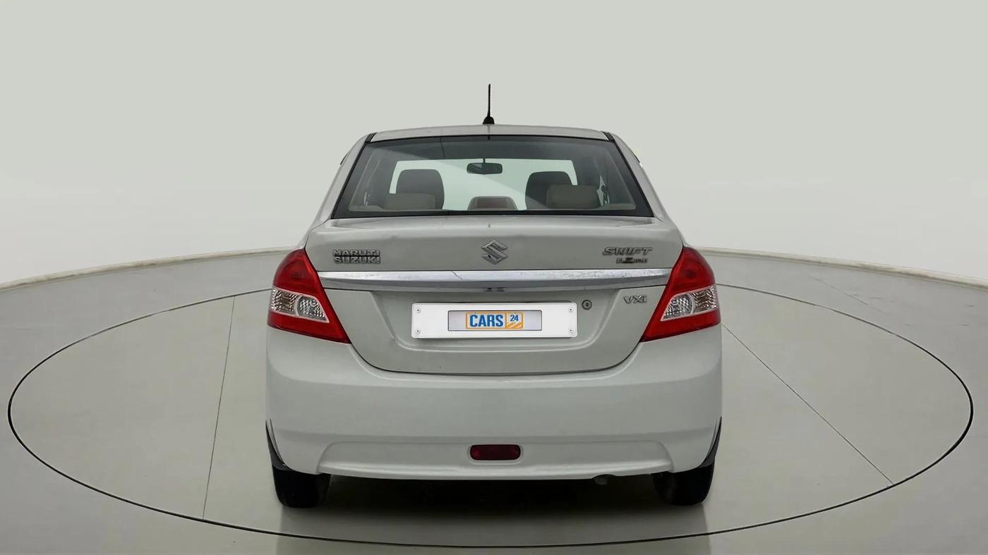 2013 Maruti Swift Dzire VXI, Petrol, Manual, 37,884 km, Back/Rear