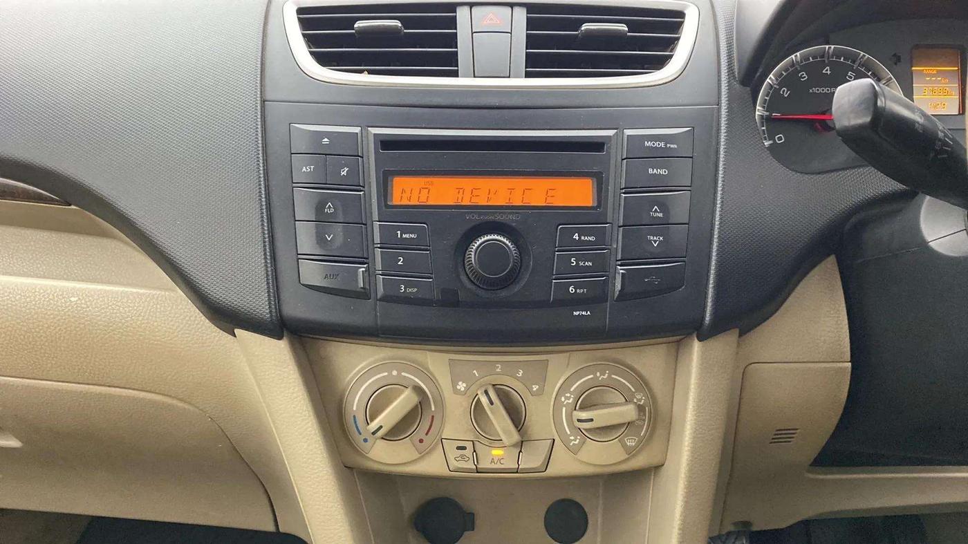 2013 Maruti Swift Dzire VXI, Petrol, Manual, 37,884 km, Air Conditioner
