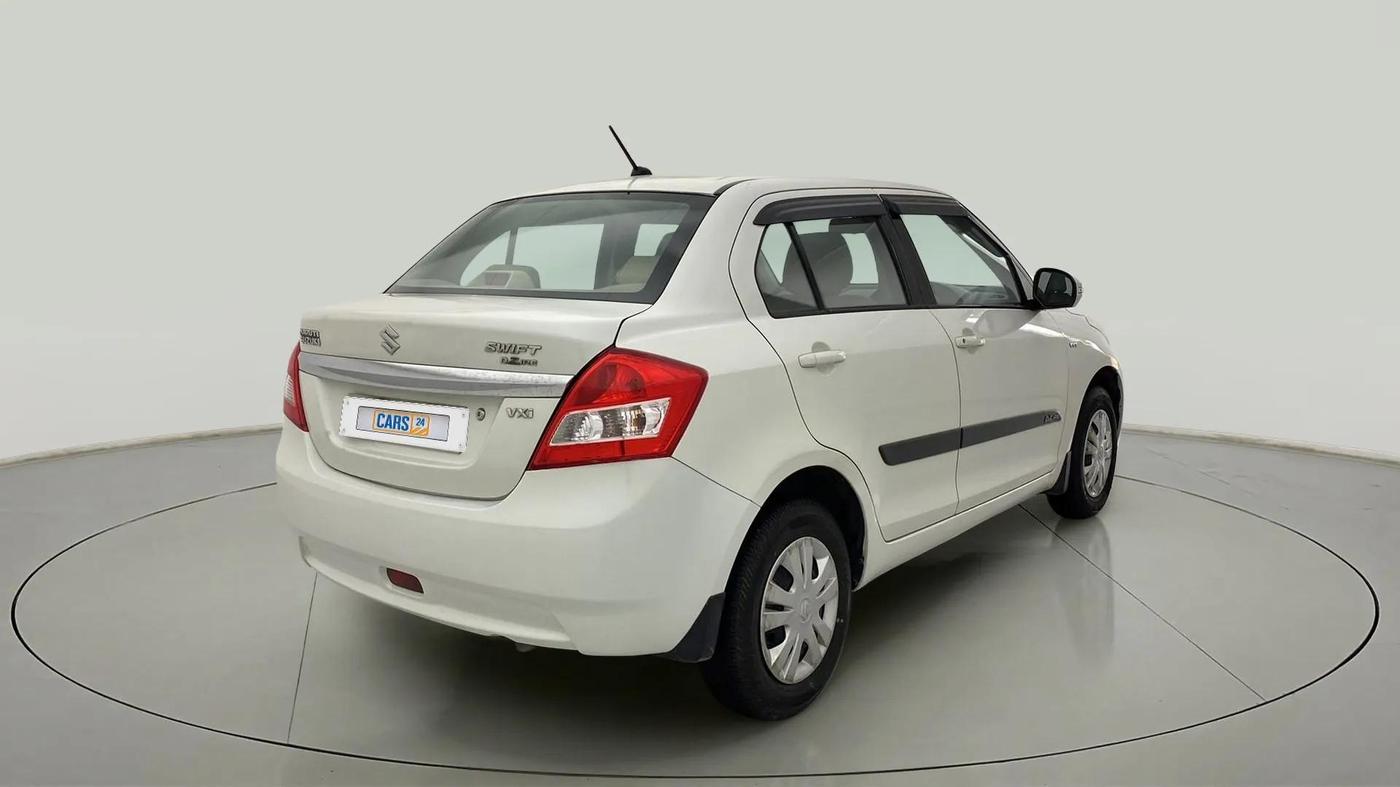 2013 Maruti Swift Dzire VXI, Petrol, Manual, 37,884 km, Right Back Diagonal