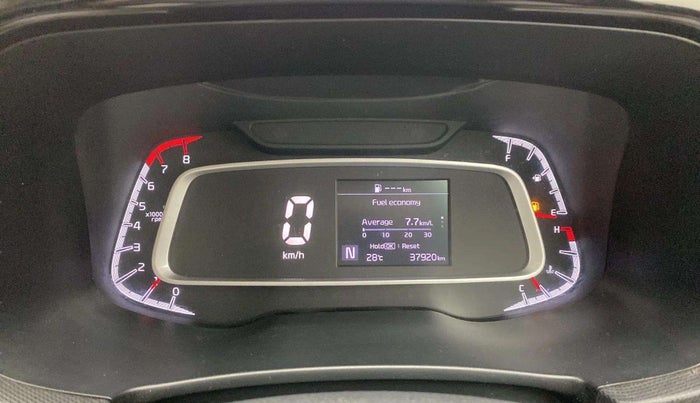 2020 KIA SONET HTX 1.0 IMT, Petrol, Manual, 38,193 km, Odometer Image