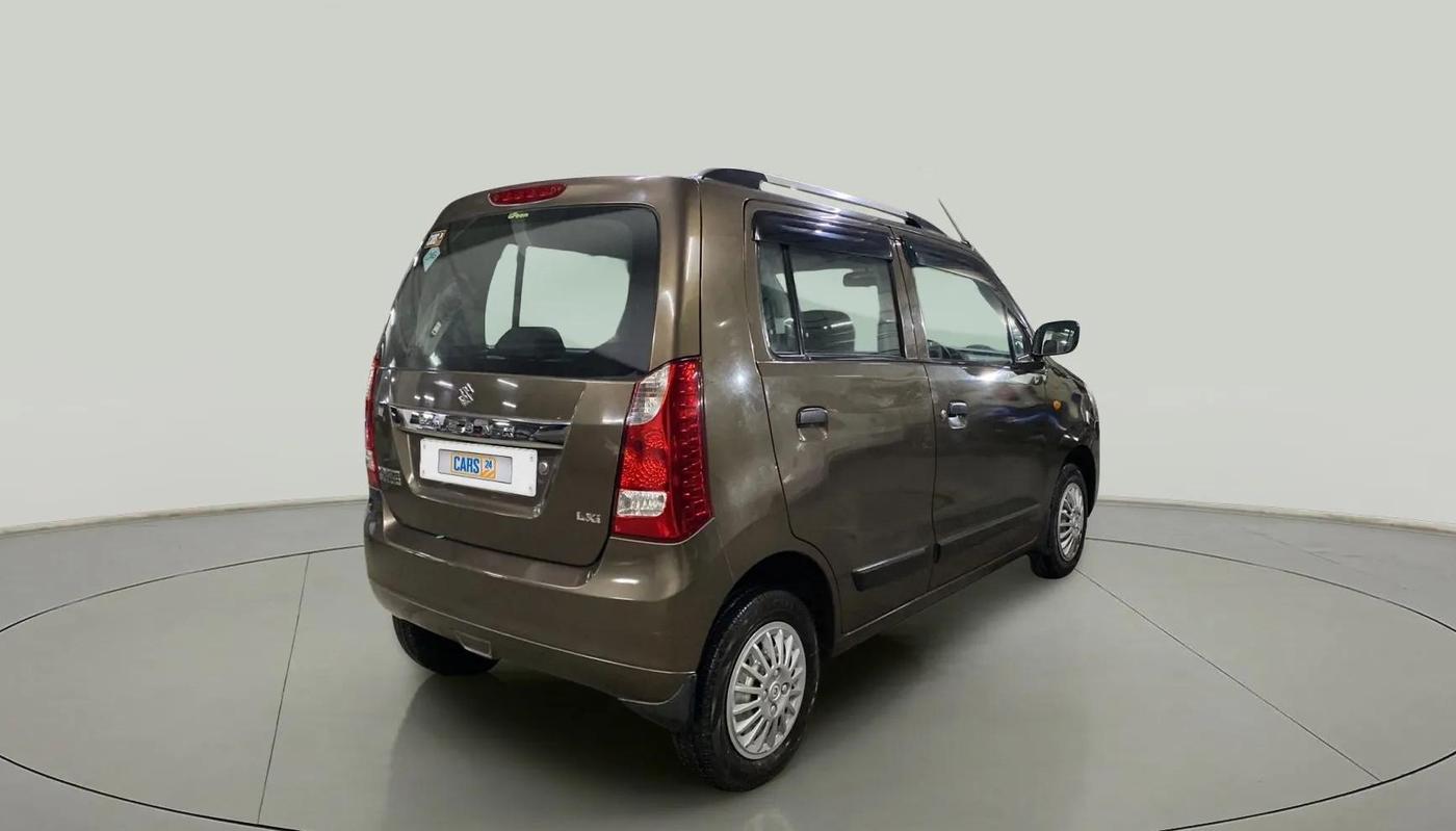 2013 Maruti Wagon R 1.0 LXI CNG, CNG, Manual, 28,927 km, Right Back Diagonal