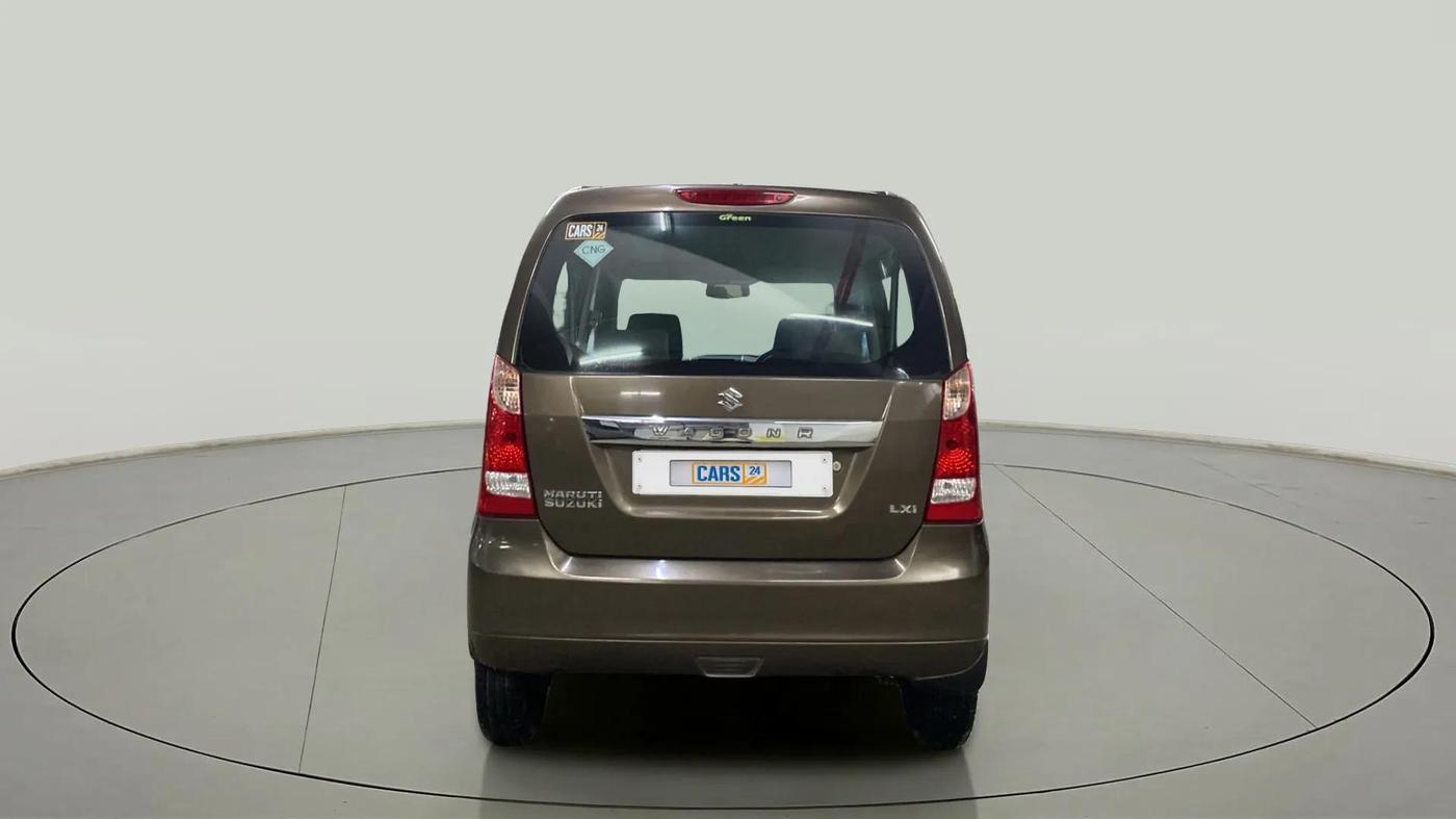 2013 Maruti Wagon R 1.0 LXI CNG, CNG, Manual, 28,927 km, Back/Rear