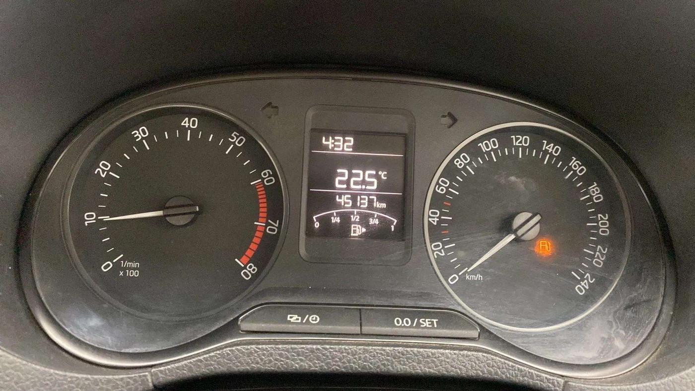 2020 Skoda Rapid ACTIVE 1.0 TSI, Petrol, Manual, 45,133 km, Odometer Image